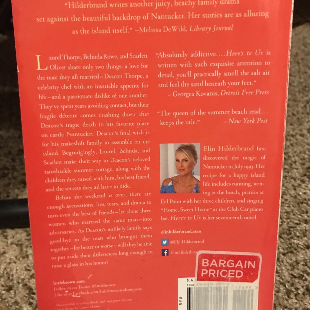 Elon hilderbrand book